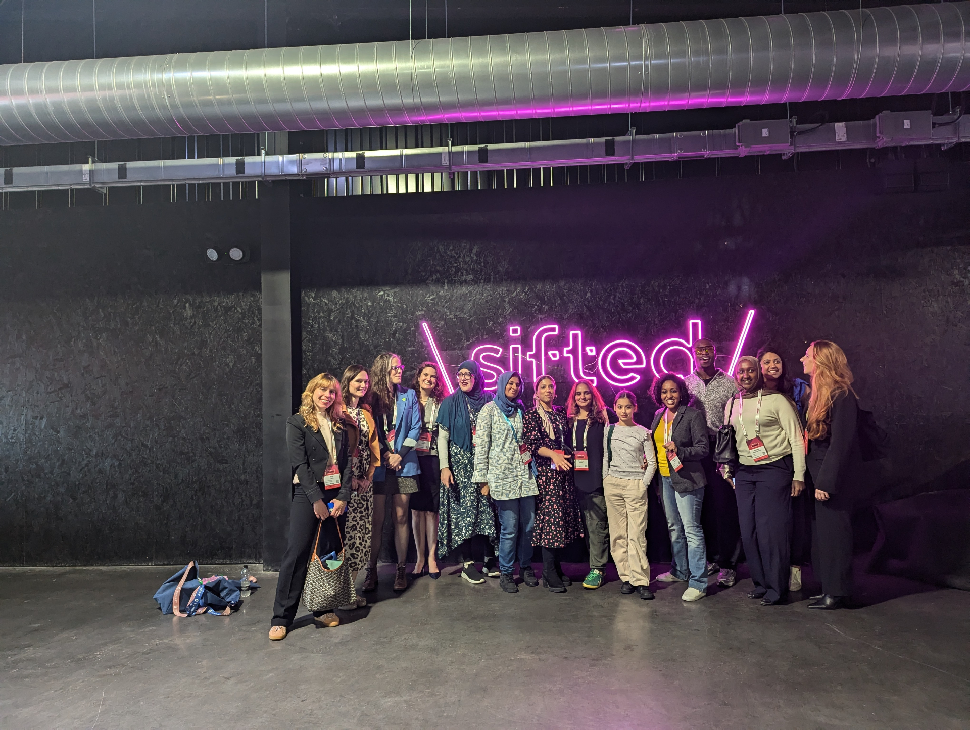 Group photo of Sifted Summit roundtable participants